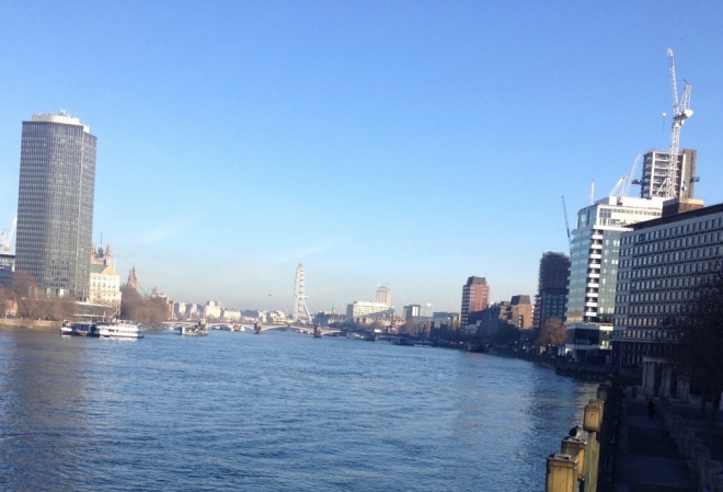 River Thames from Vauxhall