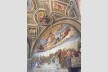 Theology fresco, Sacrament Holy Trinity above with OT & NT saints & theologians below
