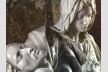 Unusually evocative perspective of the Pieta by Michelangelo. GK photo of cover of a book at Vatican Museum
