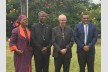 Members of ACC-16 from Southern Africa with Archbishop Justin.