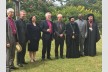 Ecumenical guests, who are members of the Anglican Consultative Council meeting in Lusaka, Zambia, with the Archbishop of Canterbury.