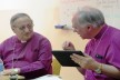 Archbishop Mouneer and Bishop Graham at the MTA Cairo conference
