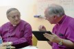 Archbishop Mouneer and Bishop Graham at the MTA Cairo conference
