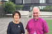 Bishop Graham Kings with Jung-Sook Lee