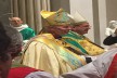 Archbishop Justin Welby and Pope Francis at the Church of St Gregory the Great, Rome