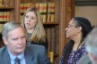 Stephanie Haydock (Tearfund) and Evie Vernon (USPG) discuss the seminar
