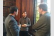 Revd Alex Ross, Revd Anders Litzell and Revd Jesse Zink 