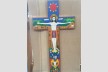 Colourful iconic cross at Chapel of WCC